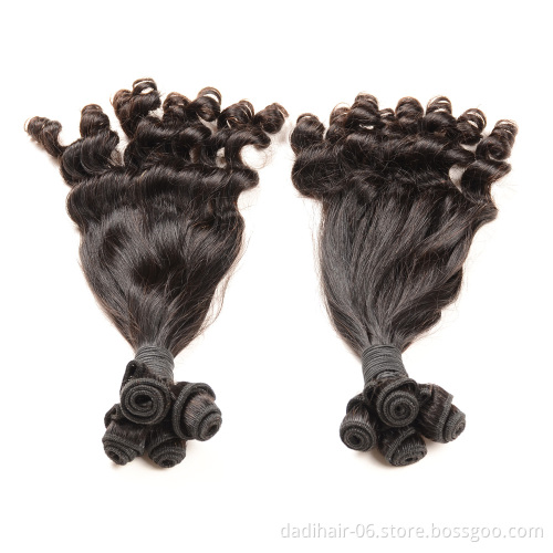 Unprocessed 7a Brazilian Virgin Hair 100% Human Hair Weave Bouncy Curls 3pcs hair Extensions